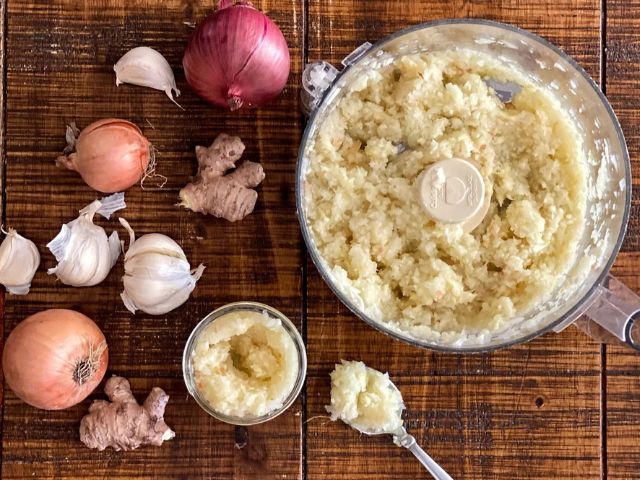 Export Quality Onion Ginger Paste